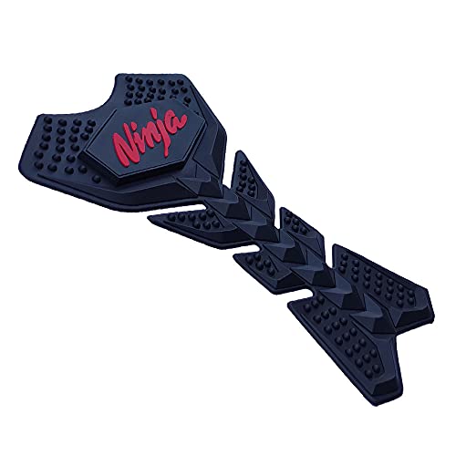 Red Gas Tank Rubber Protector Pad for Kawasaki Ninja 400/Zx6r/Zx10r/H2r/650/Zx12r/Zx14r/300/900/1000/250/750R/750R - Dur